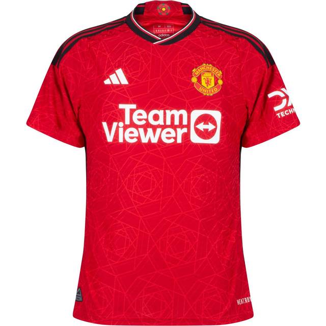 adidas Manchester United Home Authentic Shirt 2023-24 - gavehylden.dk