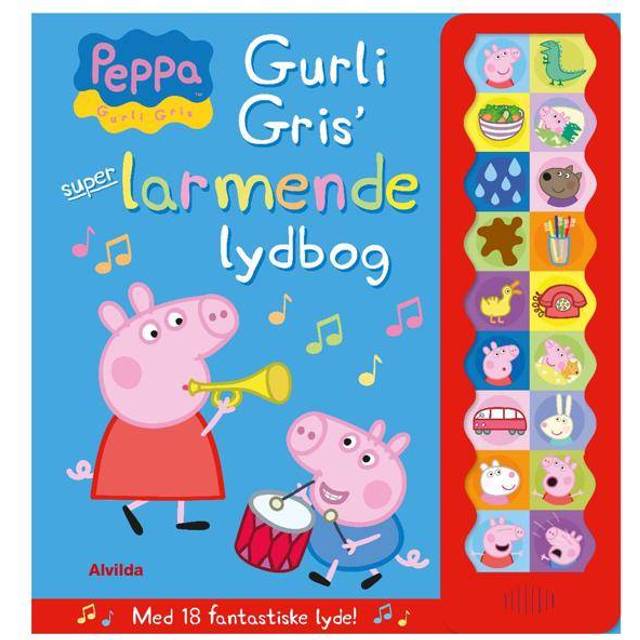 Gurli Gris' super-larmende lydbog (Indbundet, 2018) - De bedste børne bøger til 2-4 årige - Vildmedbørn.dk