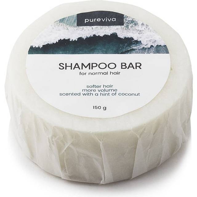 Pureviva Shampoo Bar Normal Hair 150g - Shampoobar test - Dinskønhed.dk