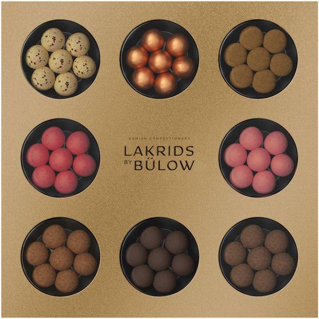 Lakrids by Bülow Selection Box Winter Edition 2023 - gavehylden.dk