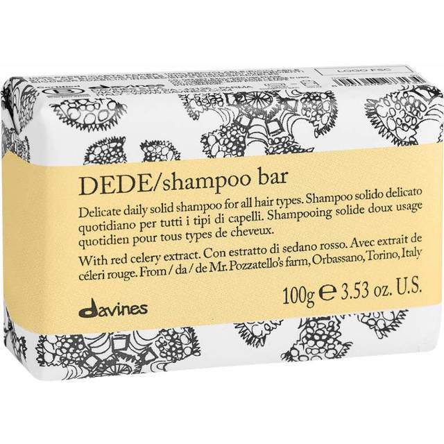 Davines DEDE Shampoo Bar 100g - Bedste shampoo til krøllet hår - Dinskønhed.dk