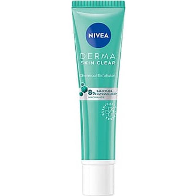 Nivea Derma Skin Clear Night Exfoliator 40ml - Bedste peeling til ansigtet - Dinskønhed.dk