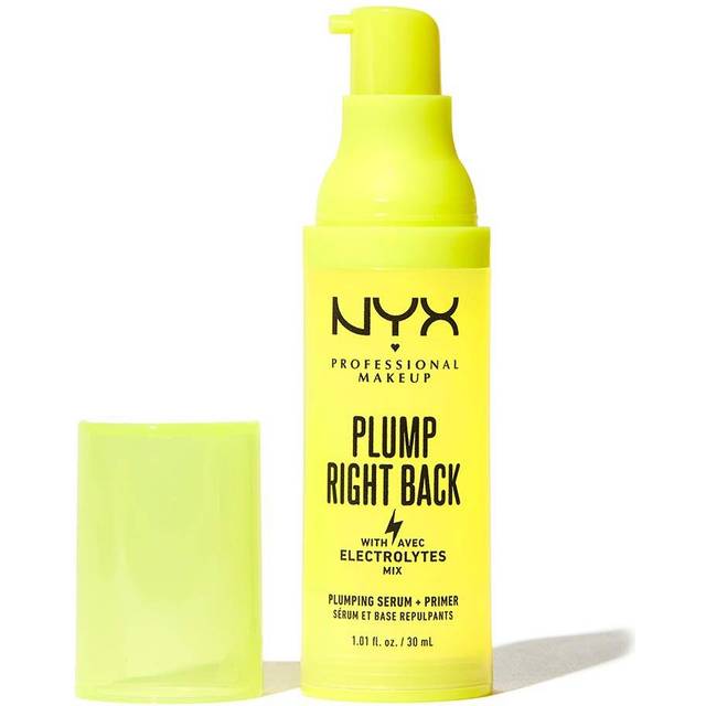 NYX Plump Right Back Primer + Serum Clear 30ml - Bedste primer - Dinskønhed.dk