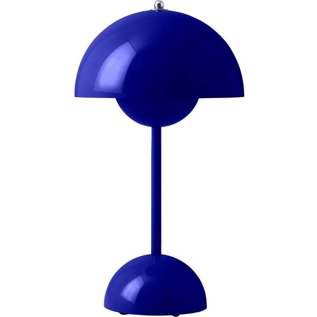 &Tradition Flowerpot VP9 Cobalt Blue Bordlampe 30cm - Morefews.dk