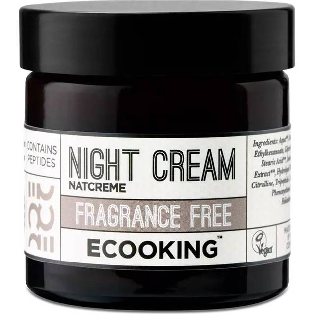 Ecooking Night Cream Fragrance Free 50ml - Rynkecreme test - Dinskønhed.dk
