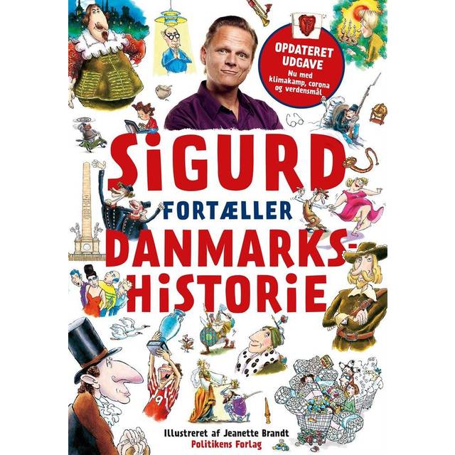 Sigurd Fortæller Danmarkshistorie (Indbundet, 2021) - Børnebøger – De bedste bøger for de 0-6 årige - TIl den lille
