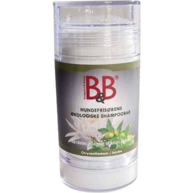 B&B Chrysanthemum/Jojoba Organic Shampoo Bar - Shampoobar test - Dinskønhed.dk