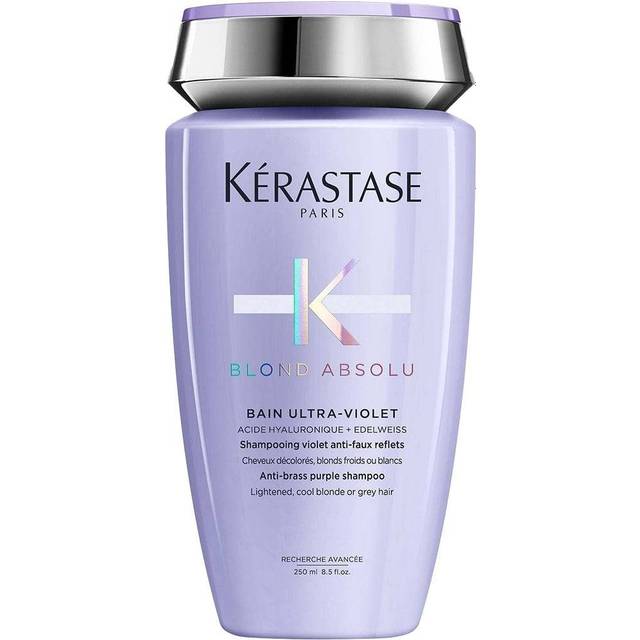 Kérastase Blond Absolu Bain Ultra Violet Shampoo 250ml - Silver shampoo test - Dinskønhed.dk