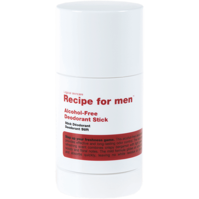 Recipe for Men Alcohol-Free Deo Stick 75ml - Bedste deodorant - Dinskønhed.dk