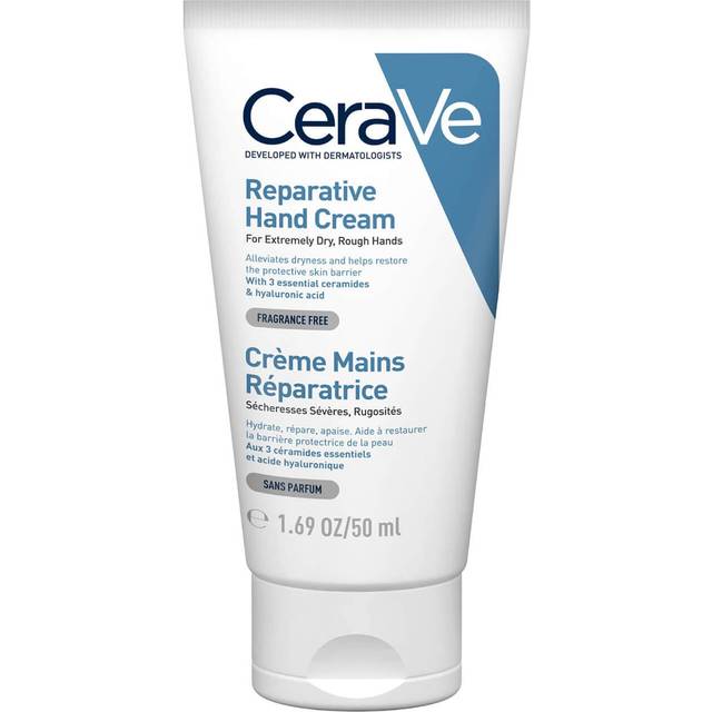 CeraVe Reparative Hand Cream 50ml - Håndcreme test - Dinskønhed.dk