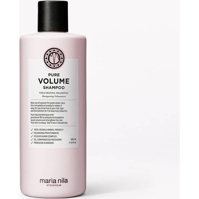 Maria Nila Pure Volume Shampoo 350ml - Bedste shampoo til fint hår - Dinskønhed.dk