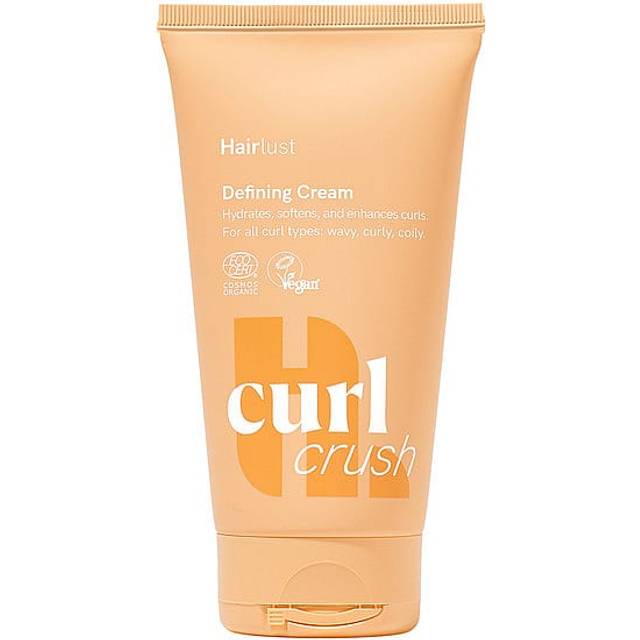 Hairlust Curl Crush Defining Cream 150ml - Bedste krøllecreme - Dinskønhed.dk