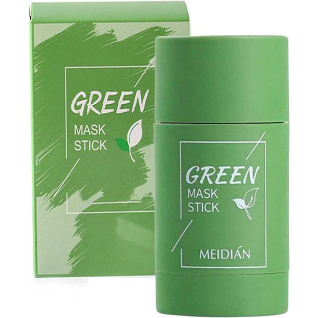 Meidian Green Clay Mask Stick 40g - Bedste lermaske - Dinskønhed.dk