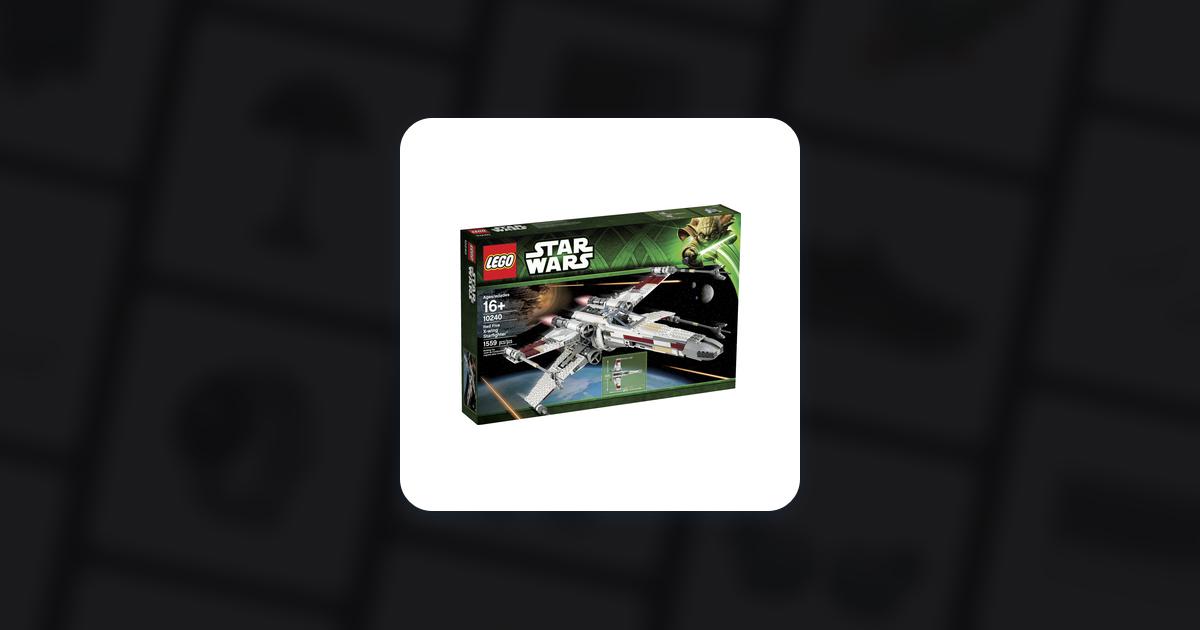 specielt Souvenir Stratford på Avon Lego Star Wars Red Five X-wing Starfighter 10240 • Pris »