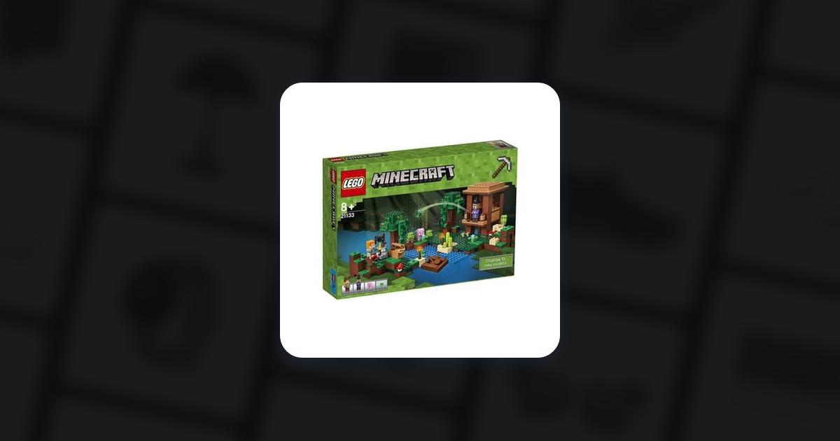 bremse Dwelling teater Lego Minecraft Heksehytten 21133 • Se PriceRunner »