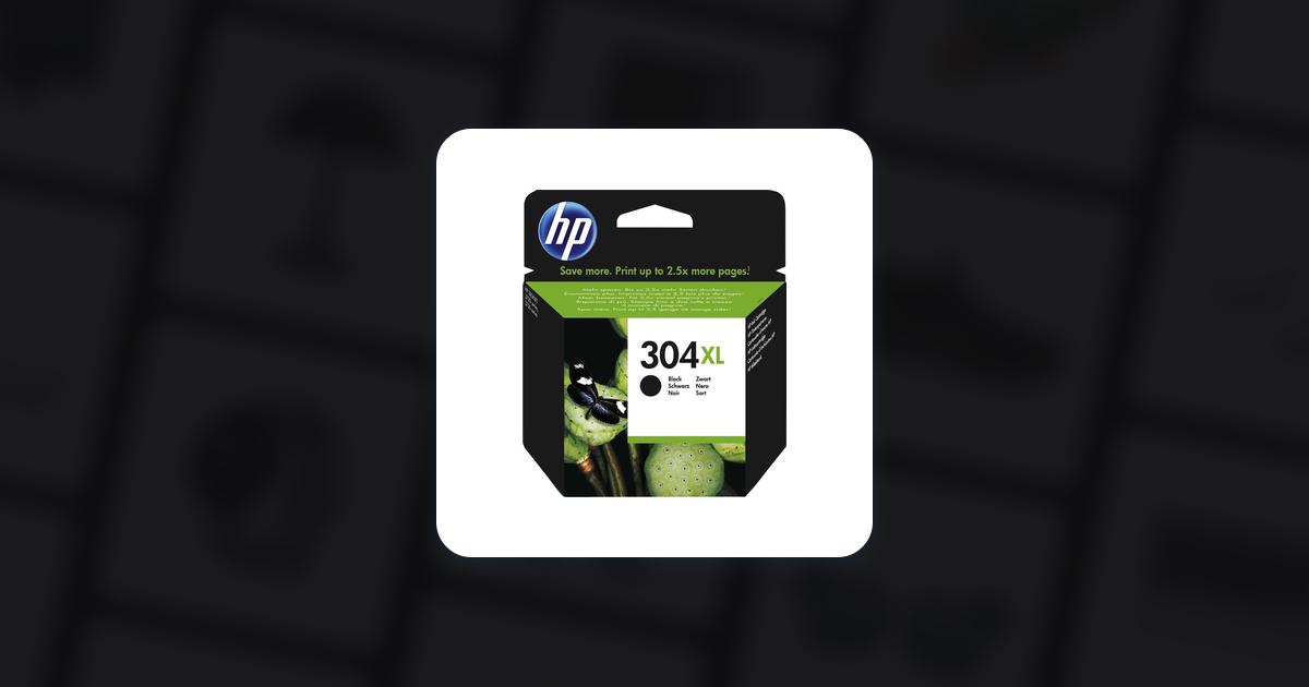 HP 304XL (Black) (65 butikker) se pris • Sammenlign nu »