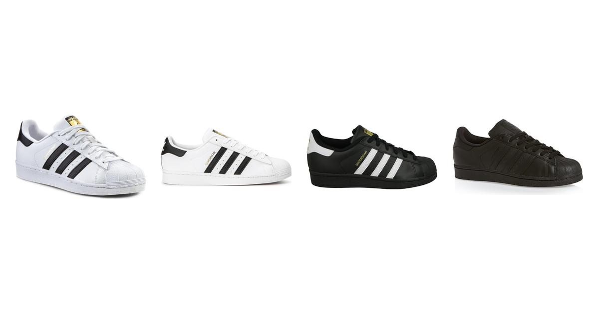 Adidas superstar sort • Find den billigste pris hos PriceRunner nu