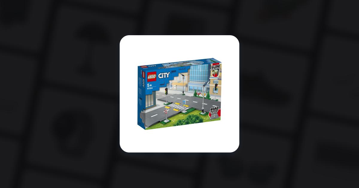 Skæbne forbinde deadline Lego City Vejplader 60304 (37 butikker) • PriceRunner »