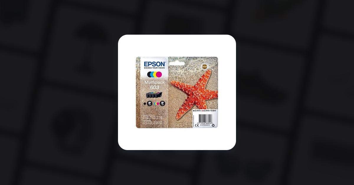 Epson 603 (Multipack) (55 butikker) se bedste pris nu »