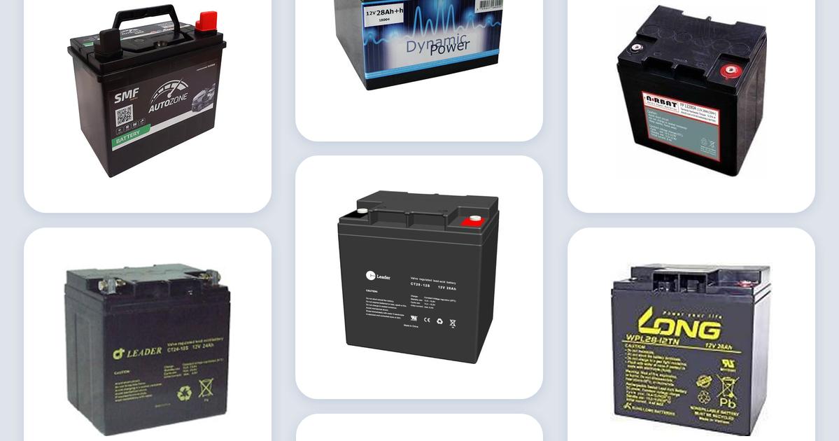 Ciro Reklame Higgins 12v 28ah batteri • Se (15 produkter) på PriceRunner »