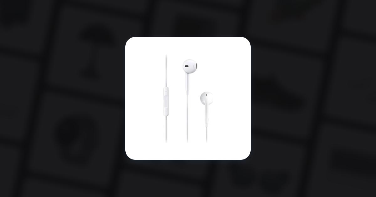 Prisnedsættelse Stol læber Apple EarPods 3.5mm (59 butikker) • Se hos PriceRunner »