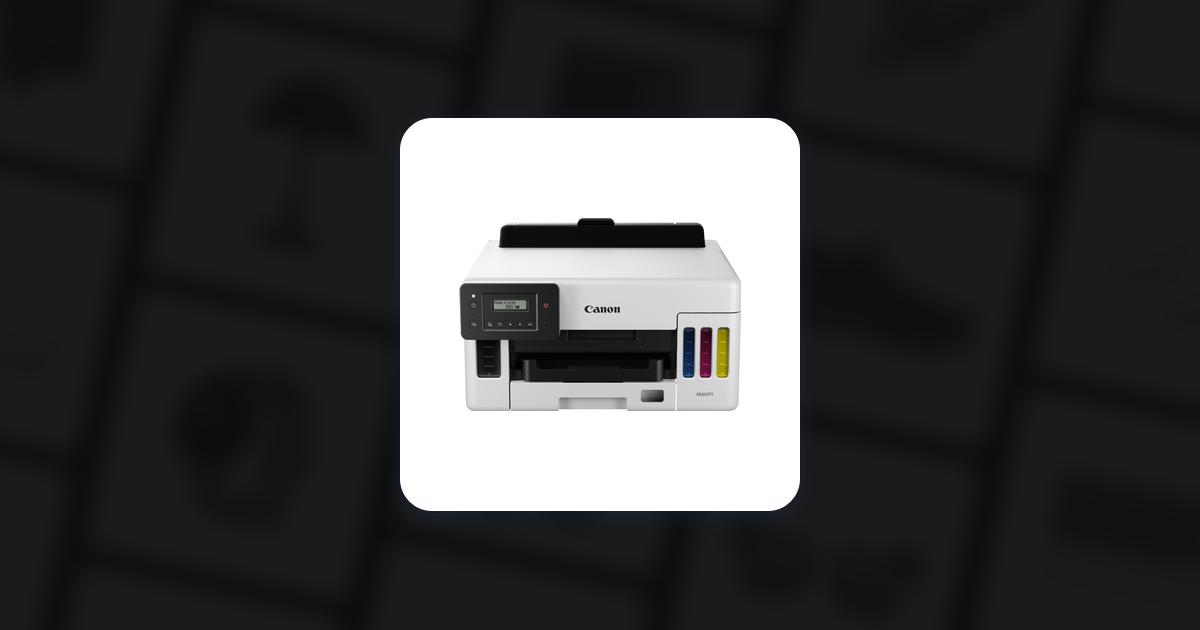 mammal riffel Thanksgiving Canon Printer MAXIFY GX5050 (19 butikker) • Se priser »