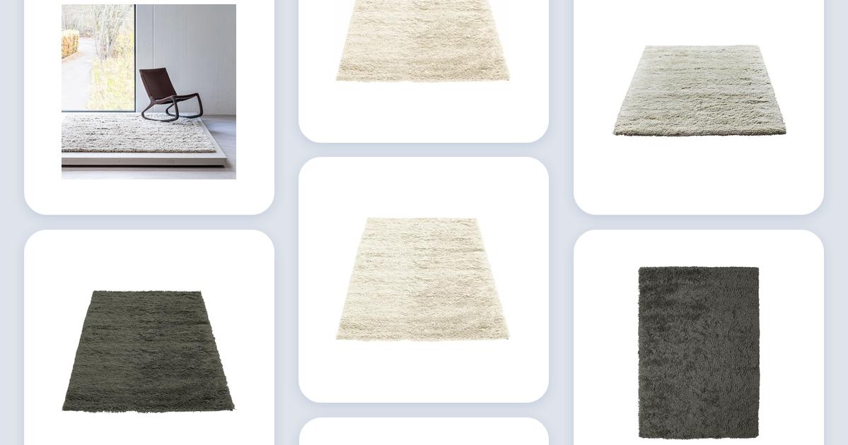Rya tæppe uld • Sammenlign (57 se pris »