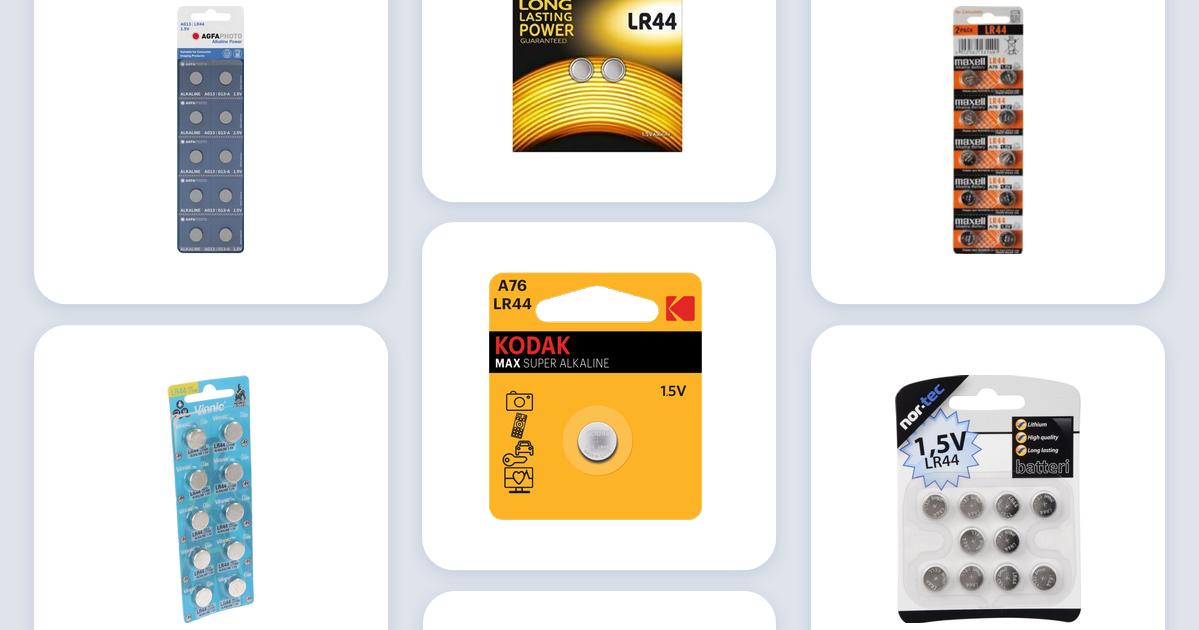 fotografering I øvrigt mønt Lr44 batteri • Sammenlign (100+ produkter) PriceRunner »