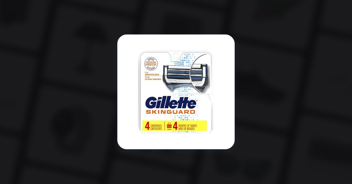 Klasseværelse håndtag Forstyrret Gillette SkinGuard Sensitive 4-pack • PriceRunner »