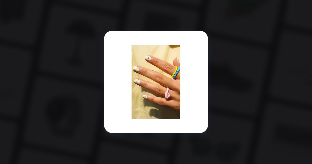Le Mini Macaron Nail Art Stickers Jolie • Priser