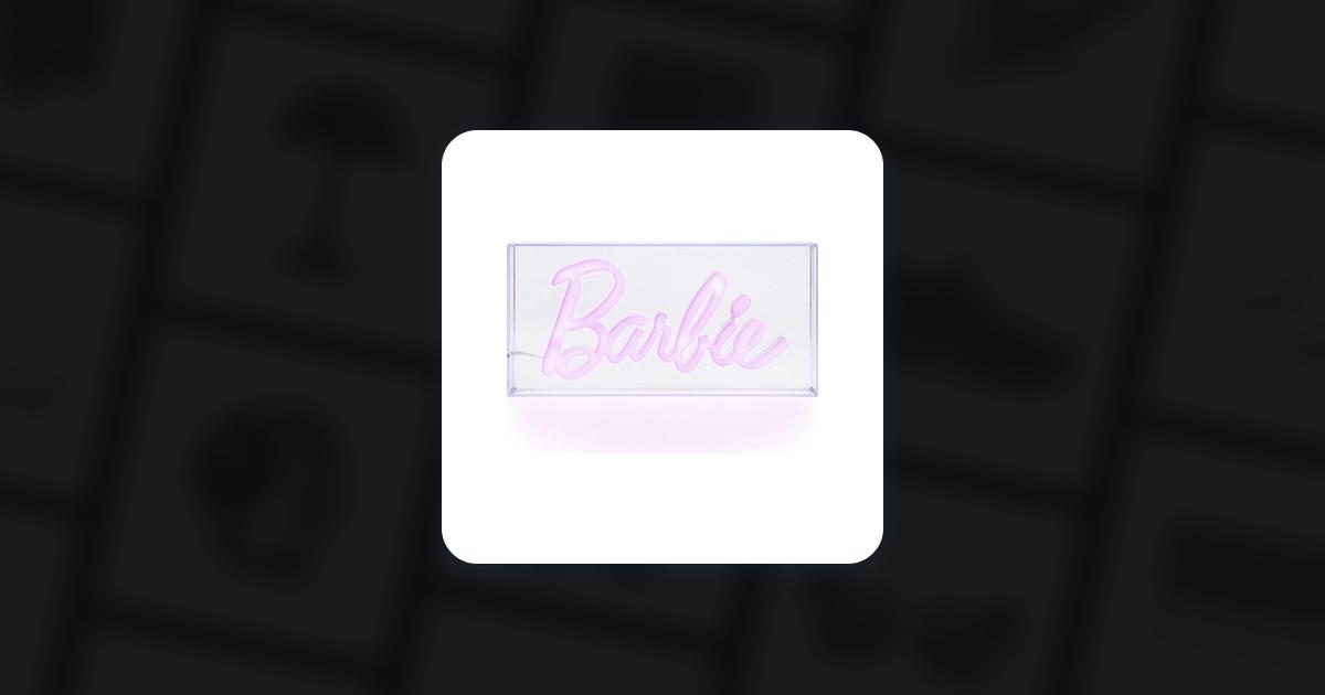 Paladone Barbie LED Neon Natlampe • Se priser nu »